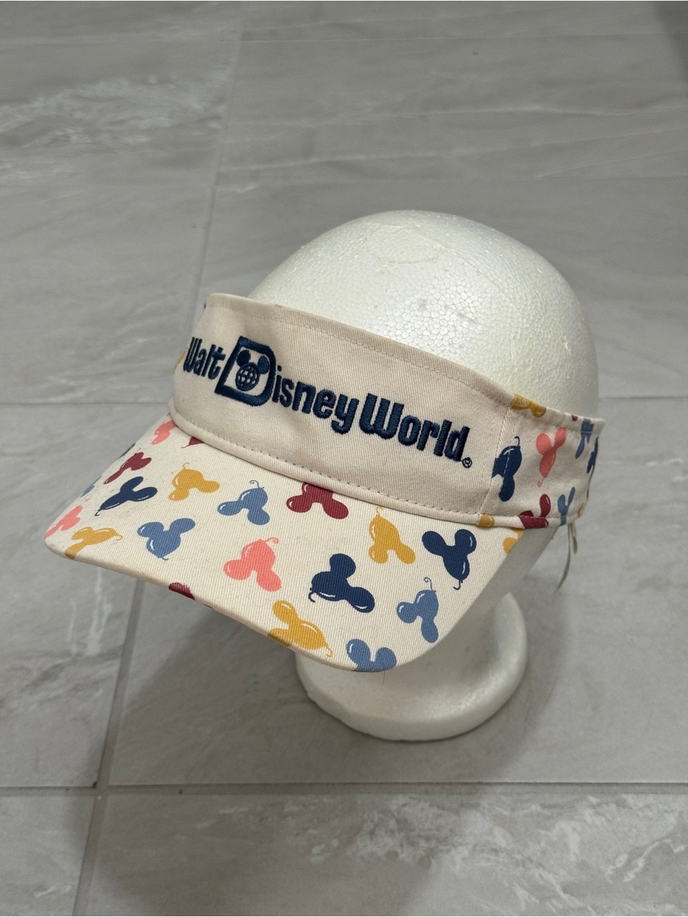 Walt Disney World Junk Food Canvas Visor